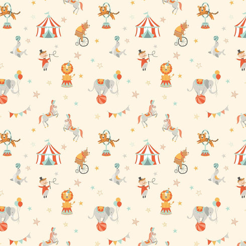 Little Circus Kids Nursery Wallpaper